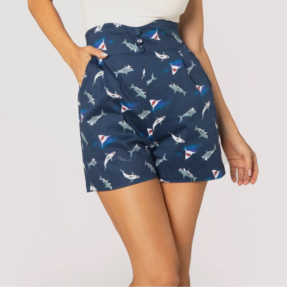 Miss Lulo High wasted shorts Brand New